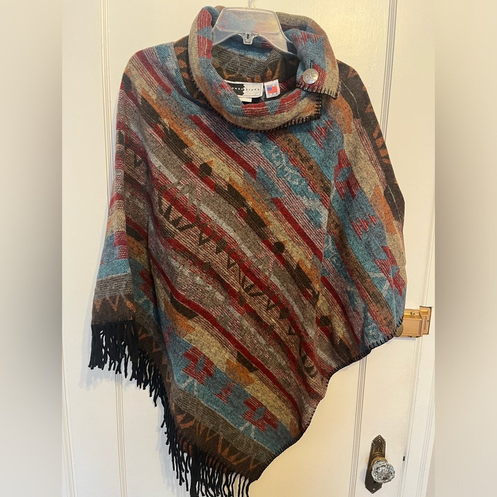Rhonda Stark poncho new with tags